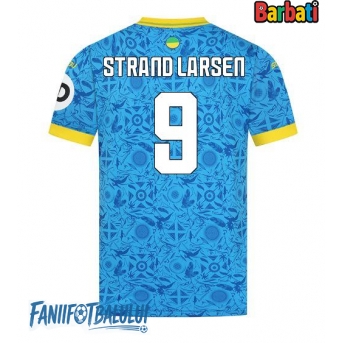 Wolves Jorgen Strand Larsen #9 Tricou Fotbal Replică 2025-26 Barbati Treilea
